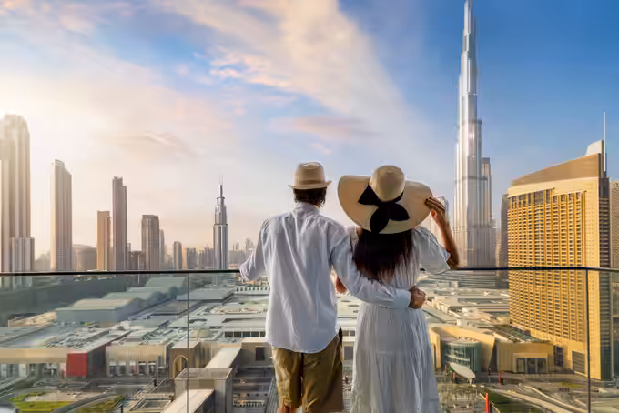Dubai Honeymoon Escape | Arabian Nights & City Lightsa